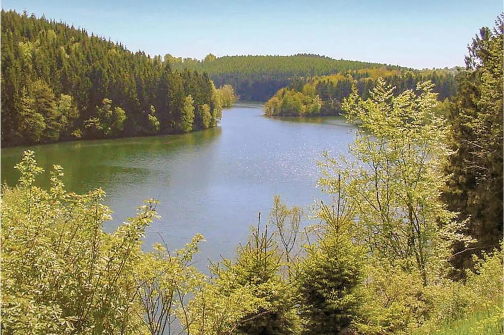 La Terrasse du Lac-Gebieden zomer 20km