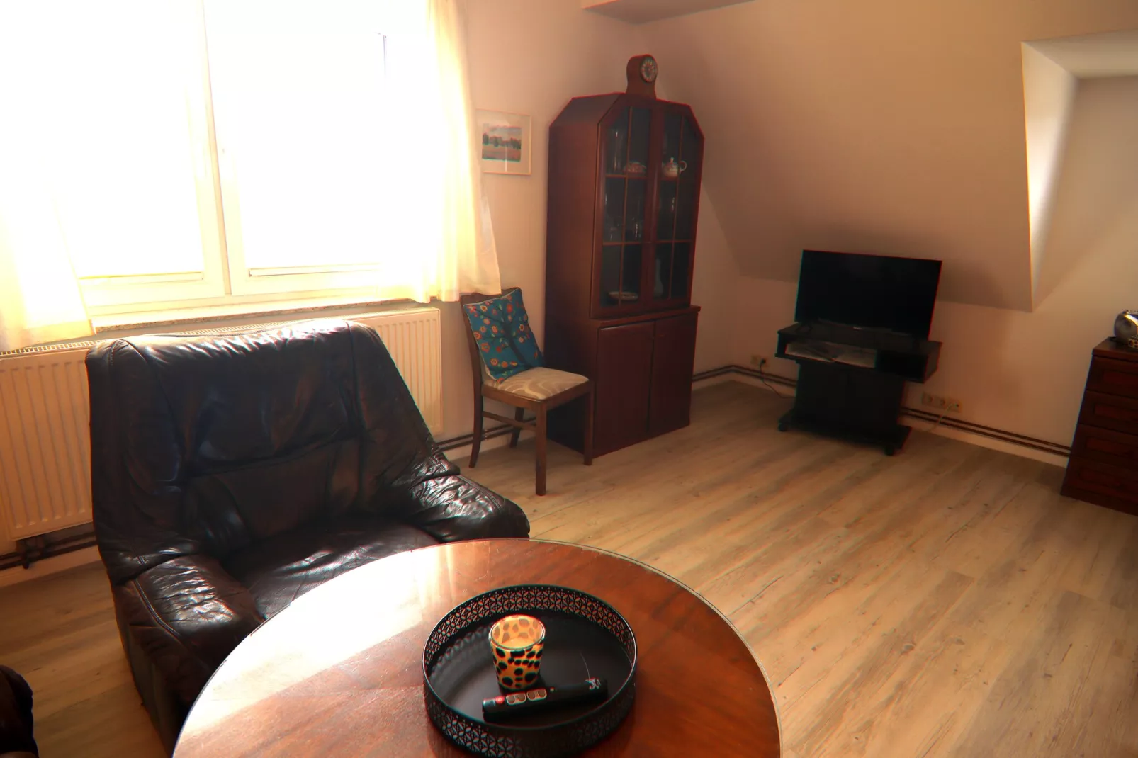 Ferienwohnung Fred strandnah in Rerik-Woonkamer