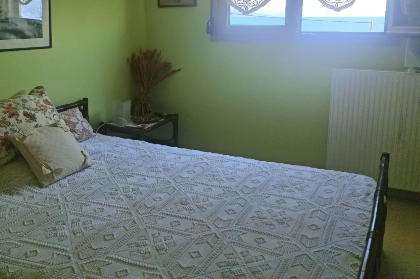 Beautiful House-Apartment Sea-Front Likoporia Korinthias-Slaapkamer