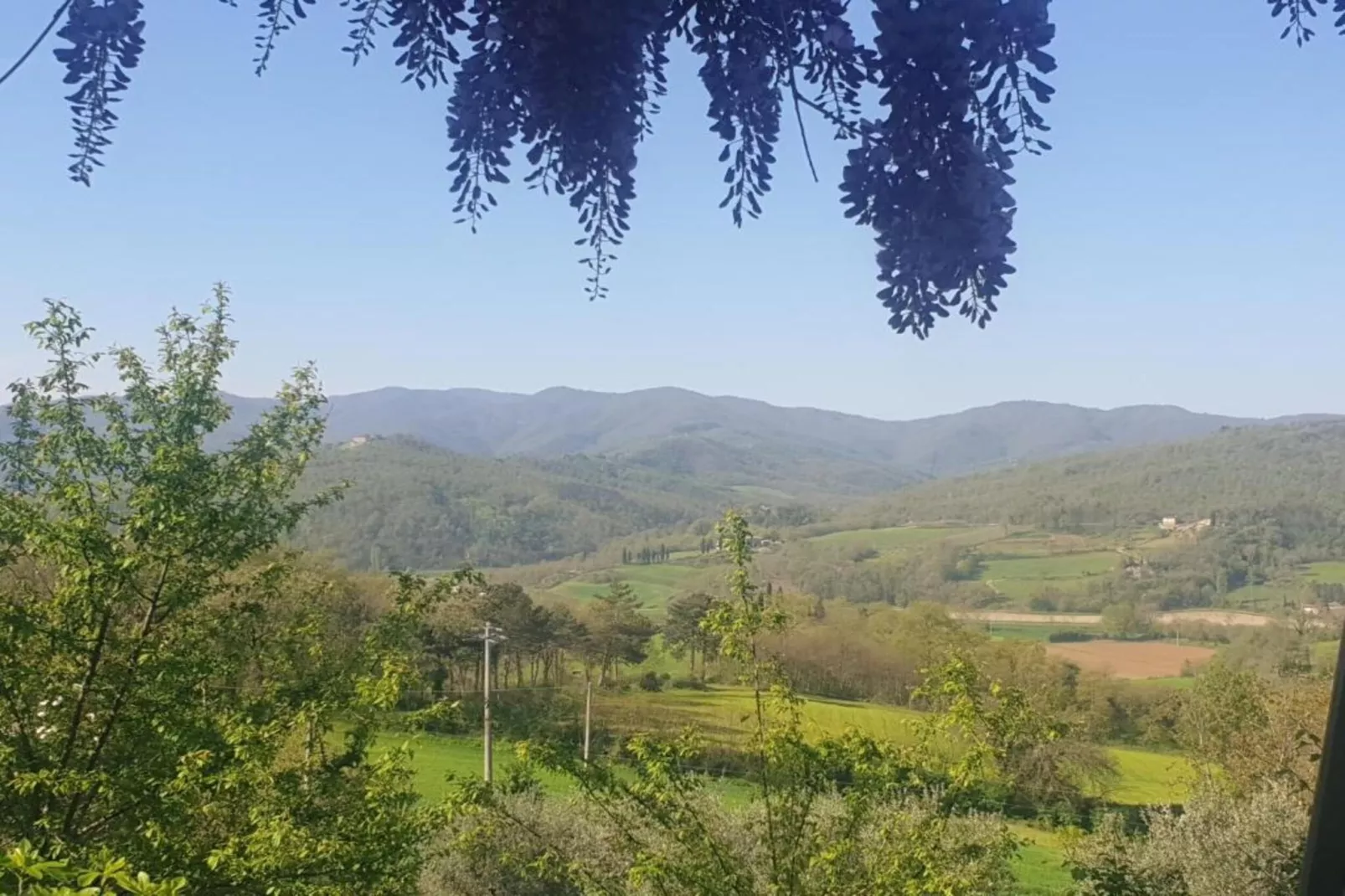 Il Camino-Gebieden zomer 20km