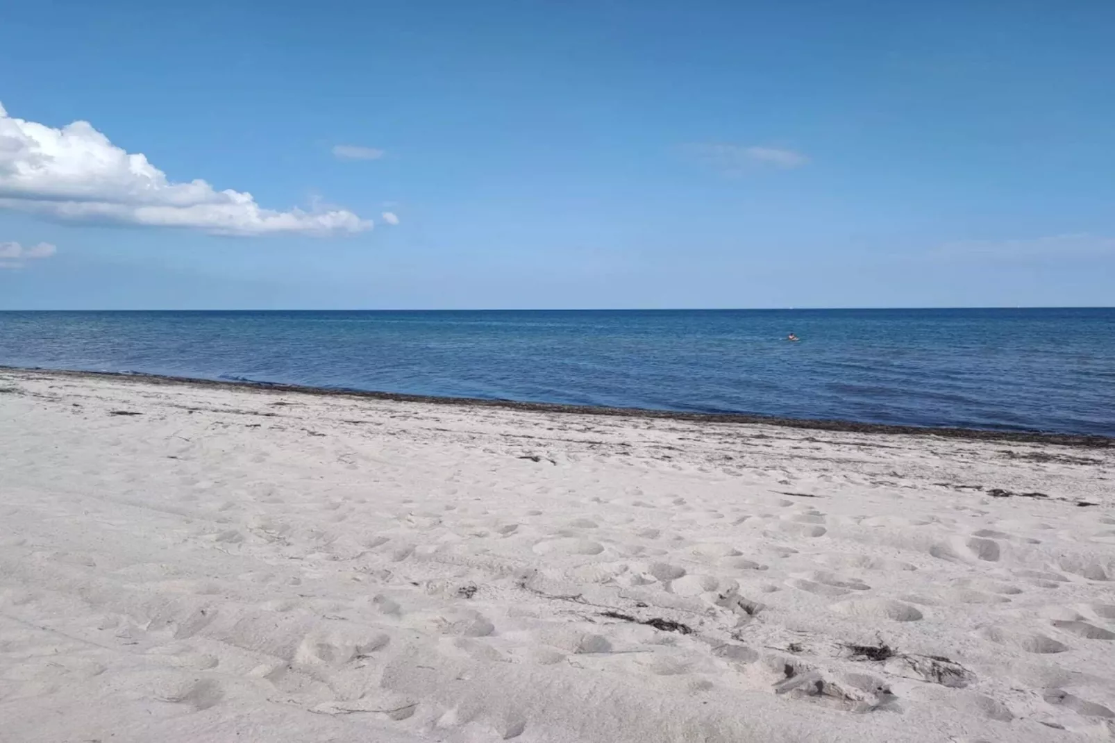Luxe strandretraite in Væggerløse-Waterzicht
