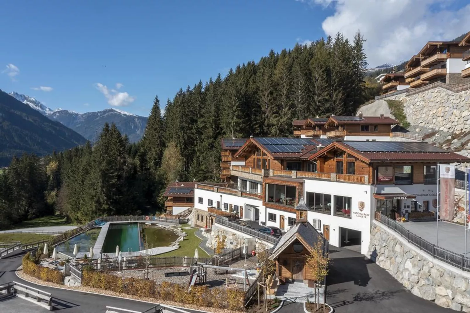 Nationalpark Chalet Ochsenbug-Buitenkant zomer
