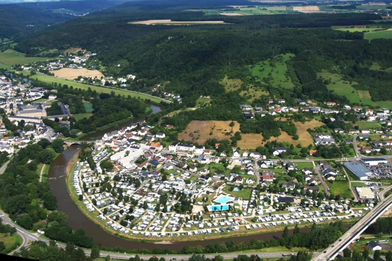 Resort Echternacherbrück 1-Gebieden zomer 20km