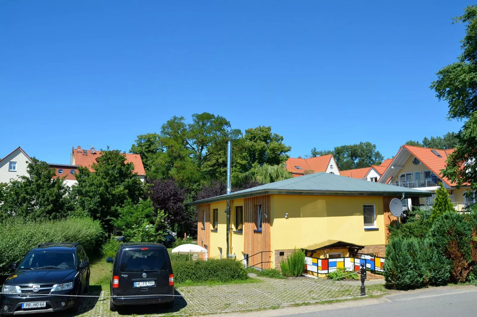 Inselhaus Piet auf der Insel Poel-Buitenkant zomer