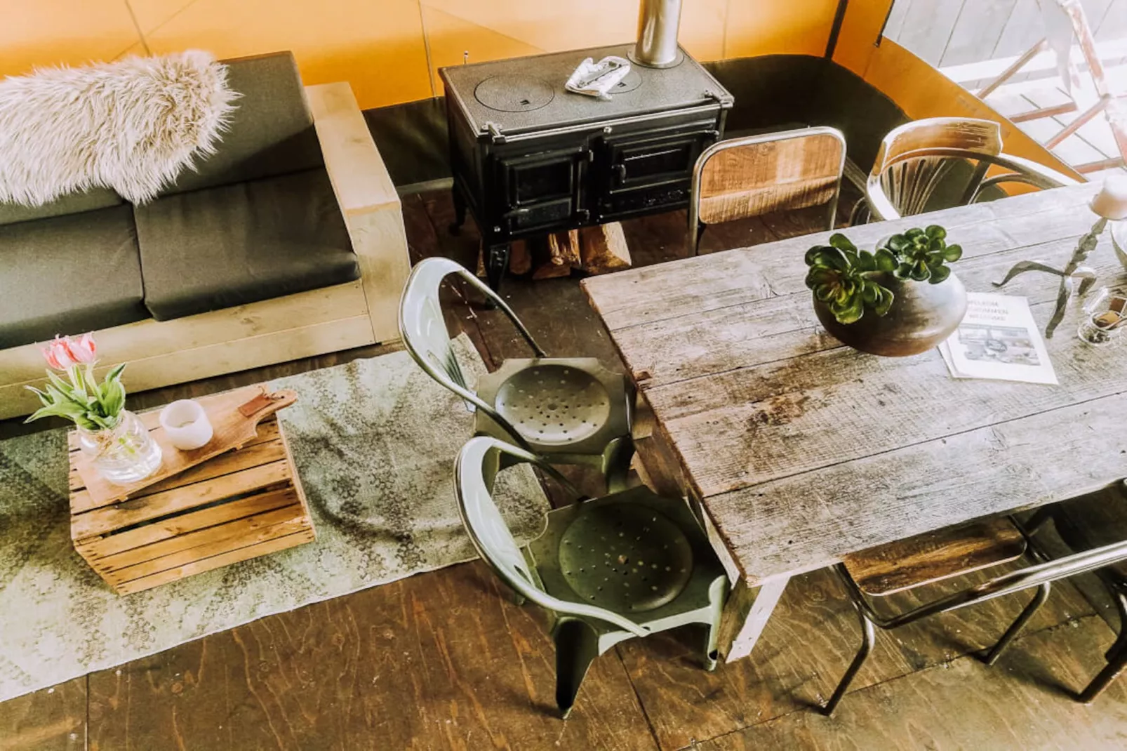 Beach Lodge Luxe - Duynpark-Eetkamer