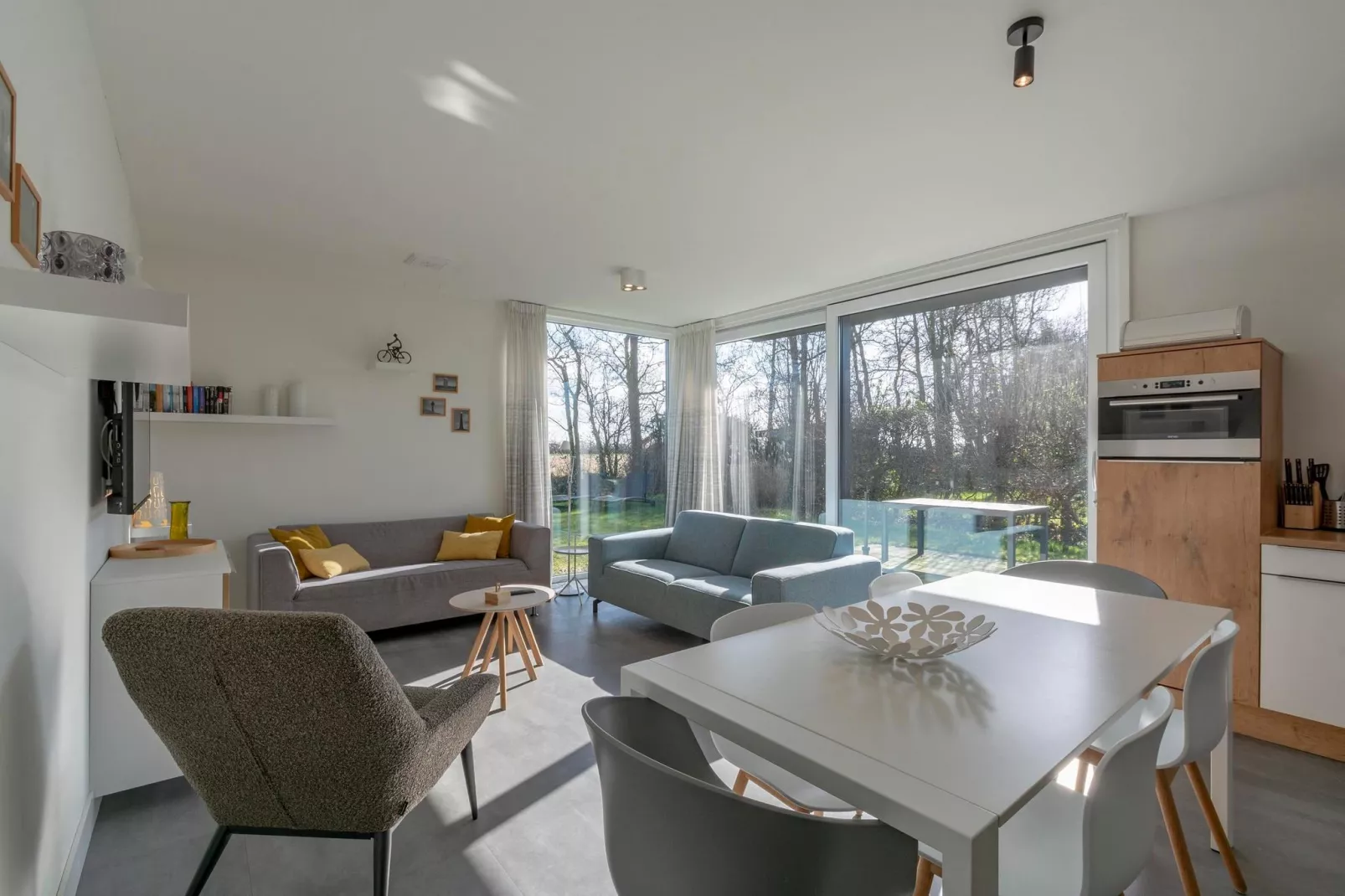 Bungalow Uitwaayer-Woonkamer