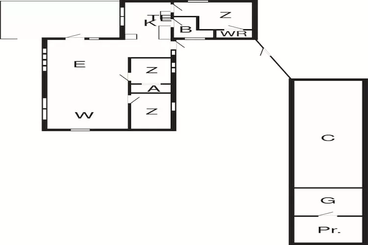 6 Personen vakantie huis in Haderslev-Plattegrond