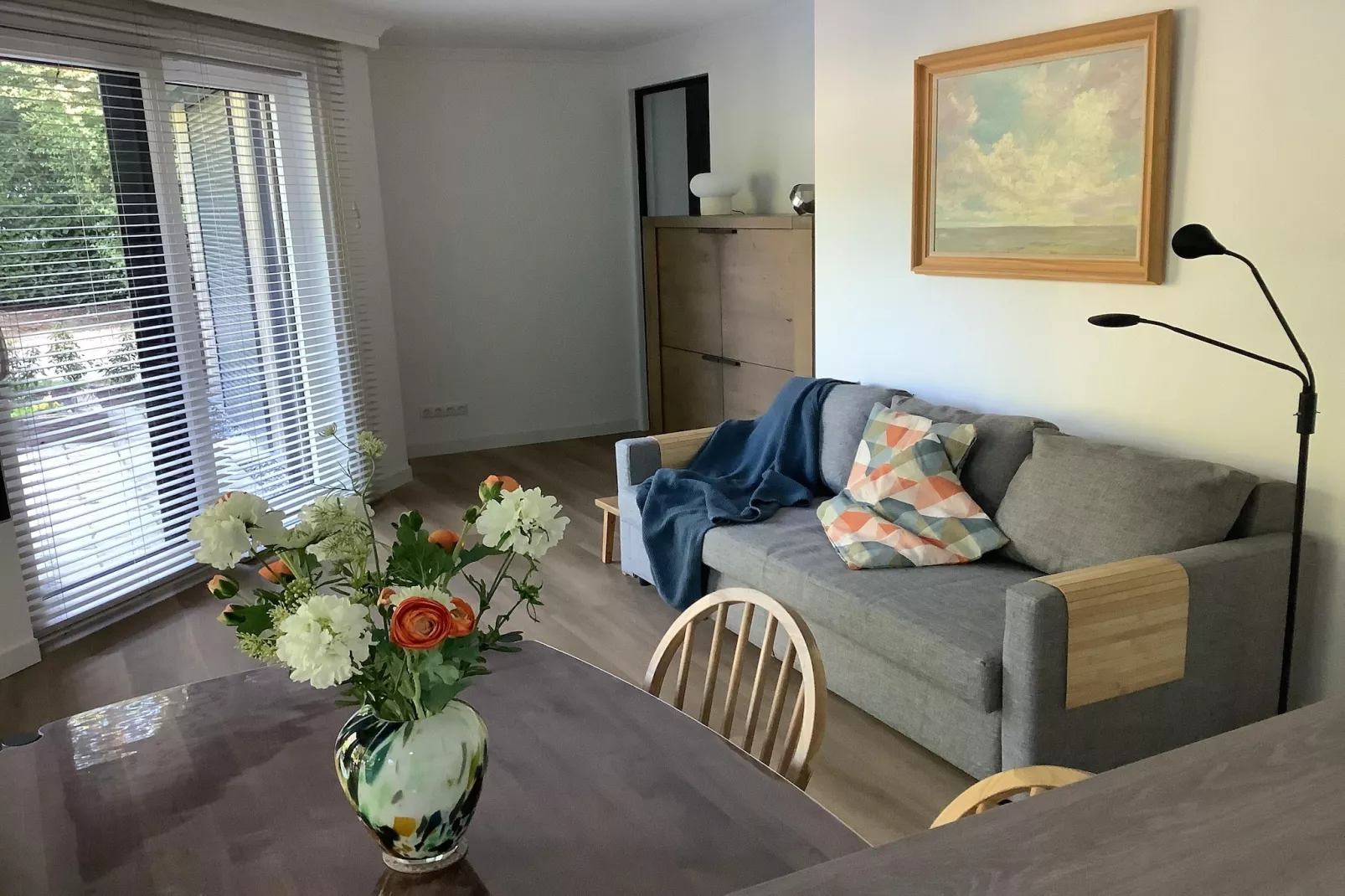 Ermerzand Retreat-Woonkamer