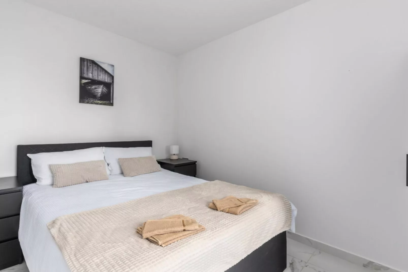 Apartments Bregha - One Bedrom Apartment with Terrace-Slaapkamer