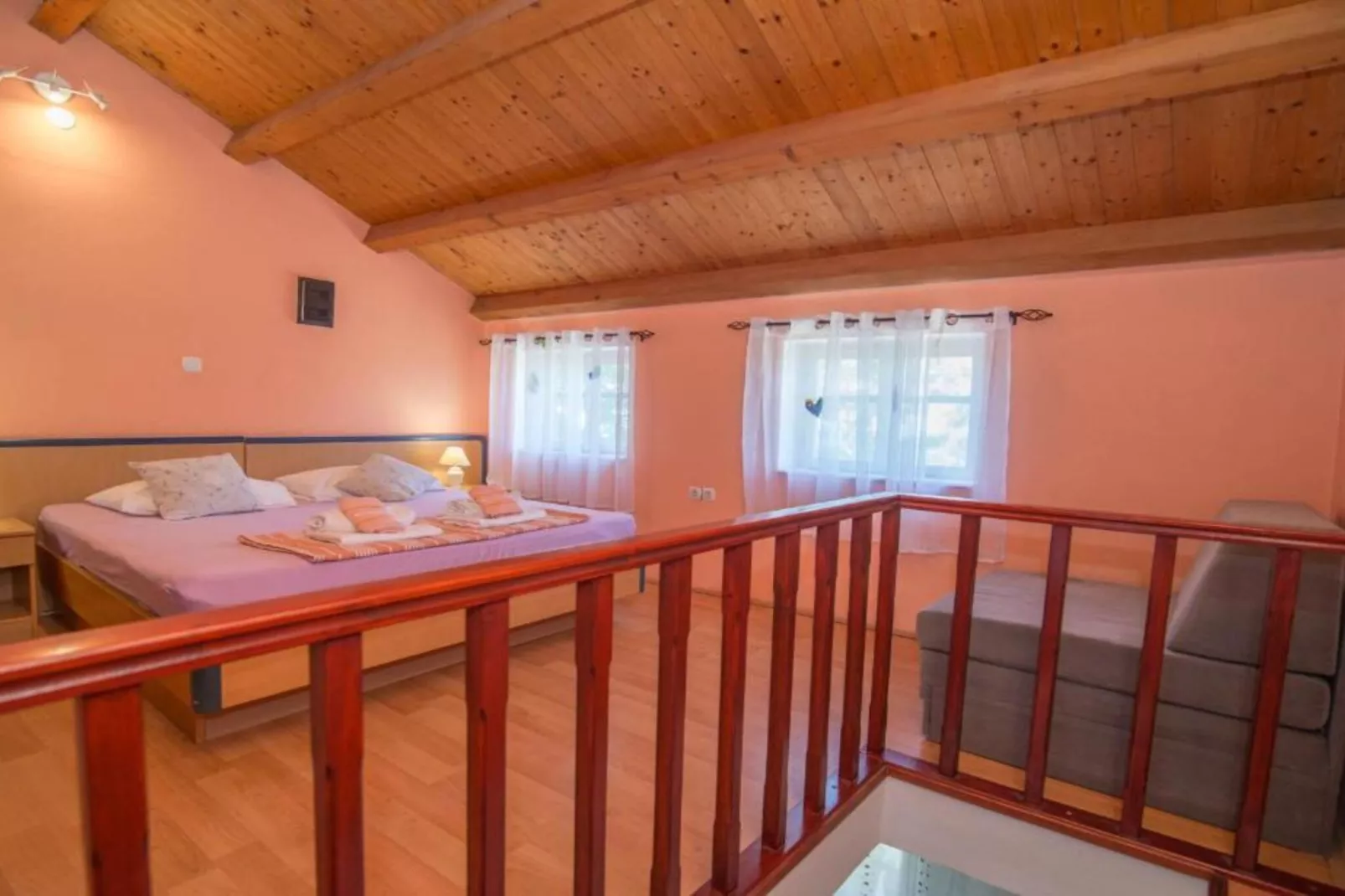 Apartments Bonic - Two Bedroom Apartment (APP 1)-Slaapkamer
