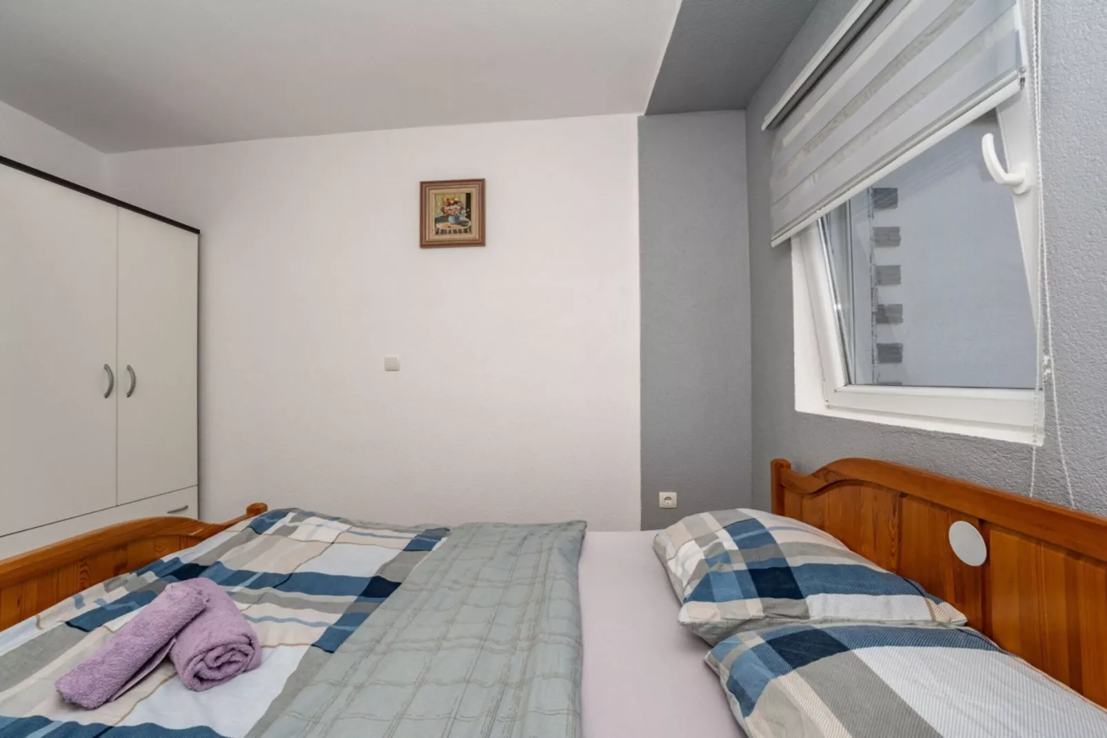 Apartments Robi & Kristina - Two Bedroom Apartment with Sea View A5-Slaapkamer
