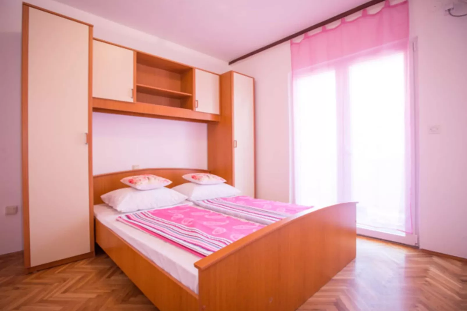 Apartments Zora - Comfort One Bedrom Apartment with Balcony A3-Slaapkamer