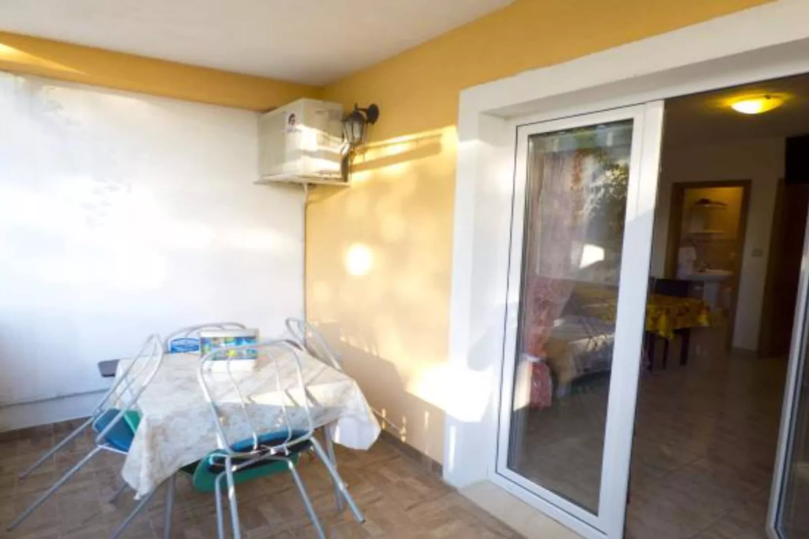 Beachfront Apartments Plaža - One Bedroom Apartment A3-Terrasbalkon