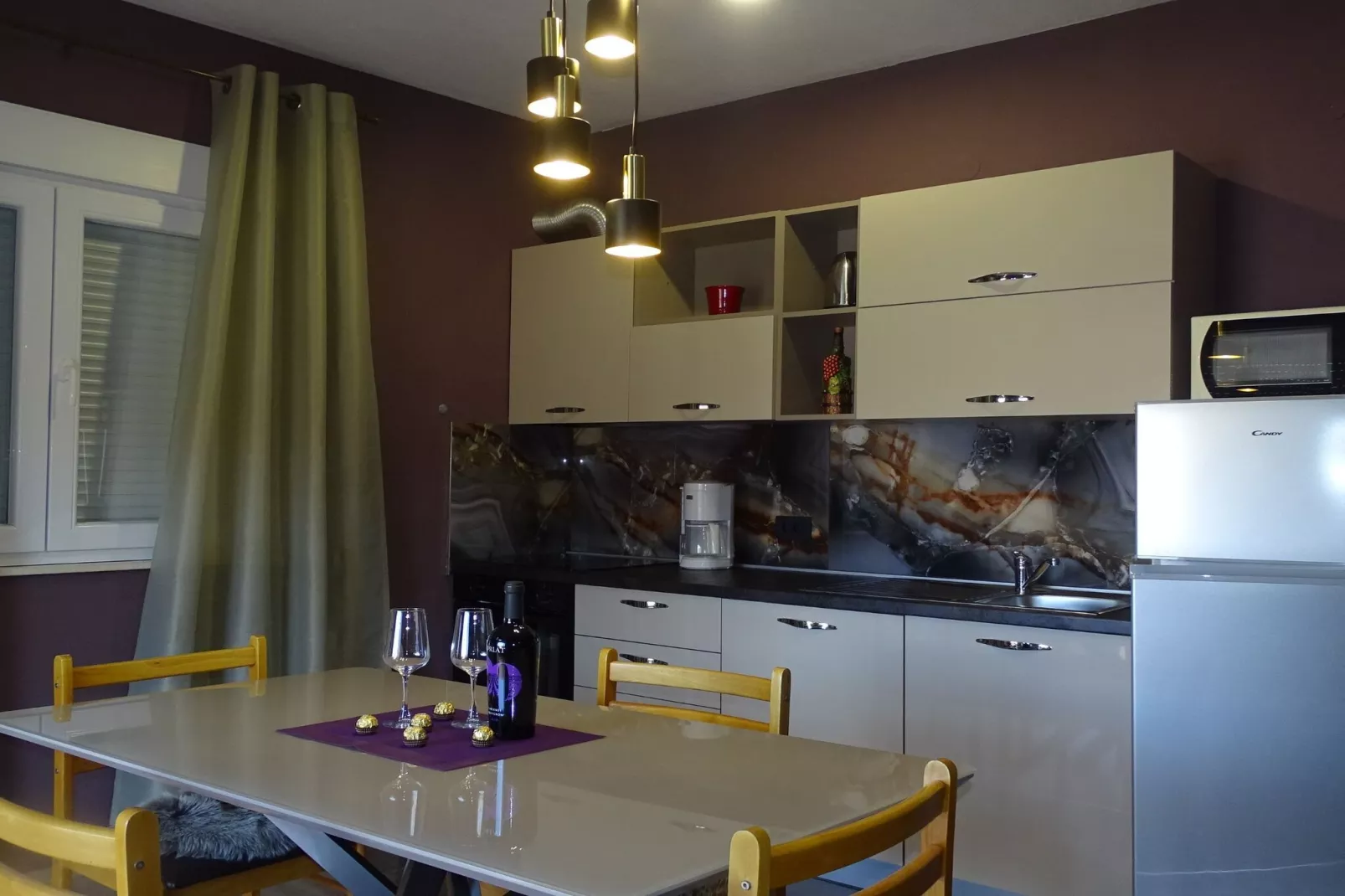 One Bedroom Apartment Luna 3-Keuken