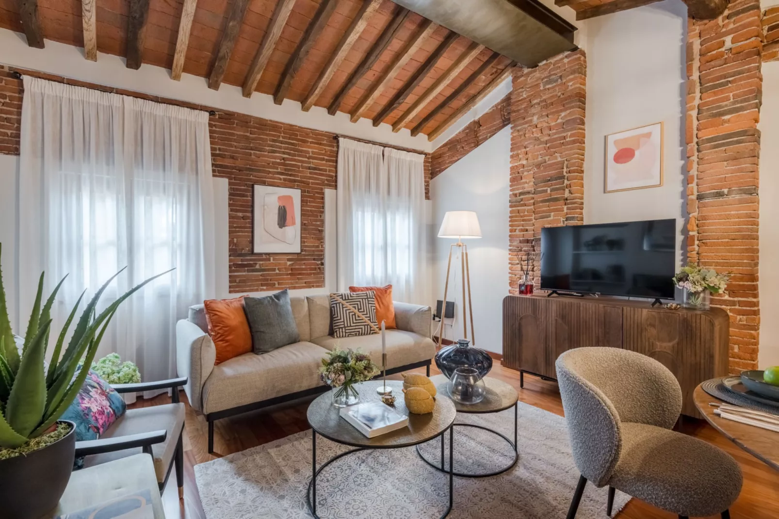La Dorina Penthouse-Woonkamer