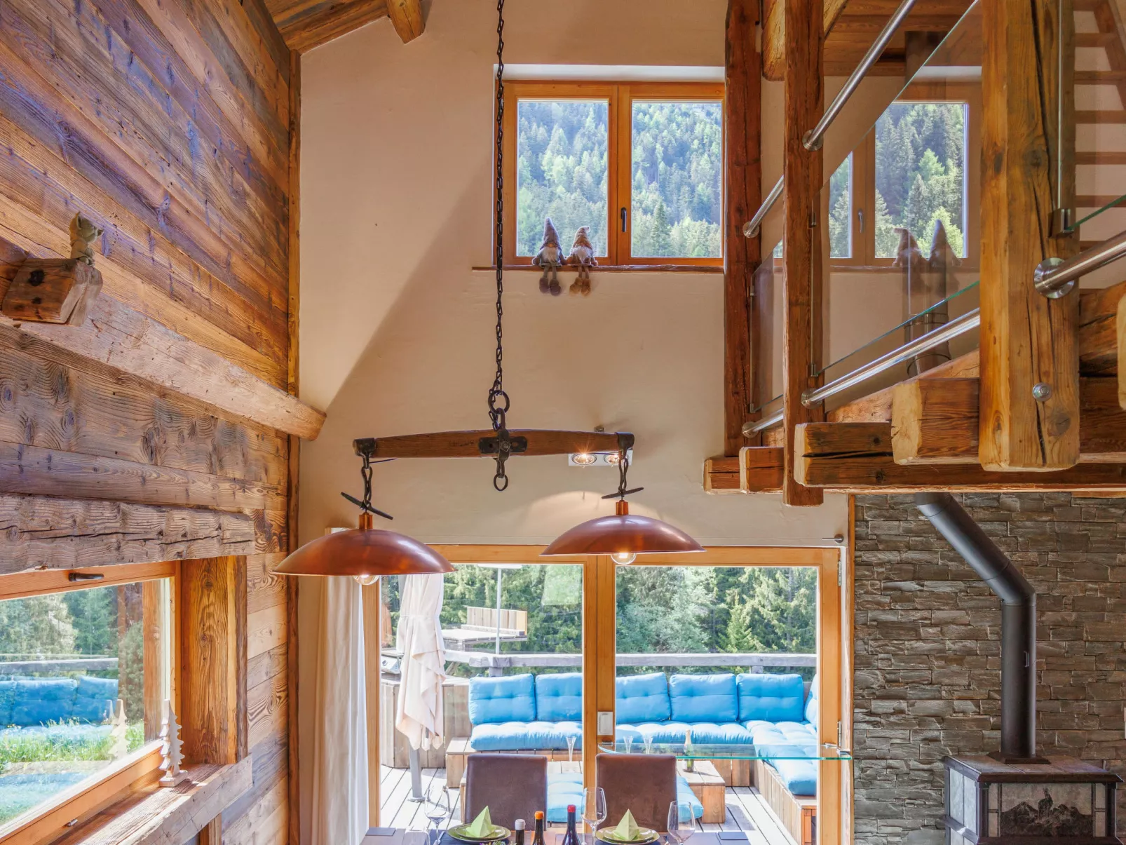 Chalet Gaea-Binnen