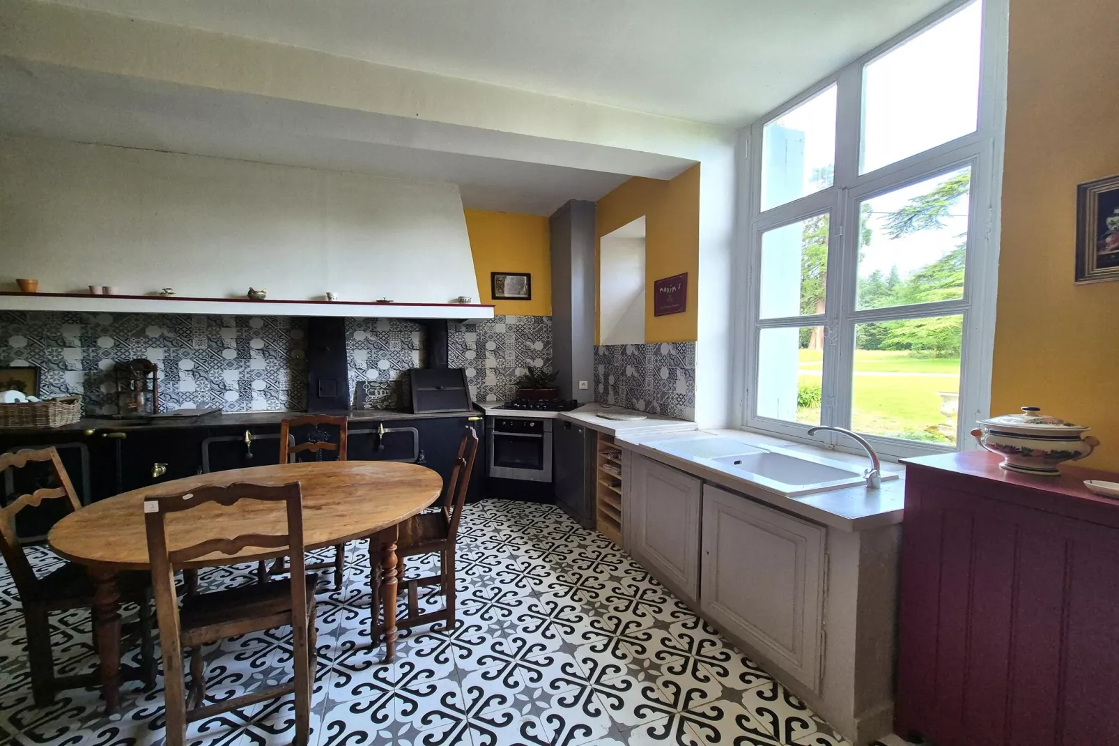 Appartement au Château de Baclair-Keuken