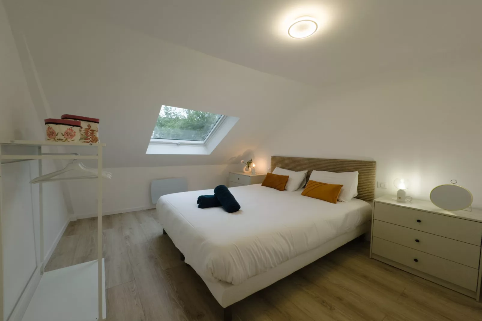 Les lys beiges - 4pers - Rêve au Mans-Slaapkamer