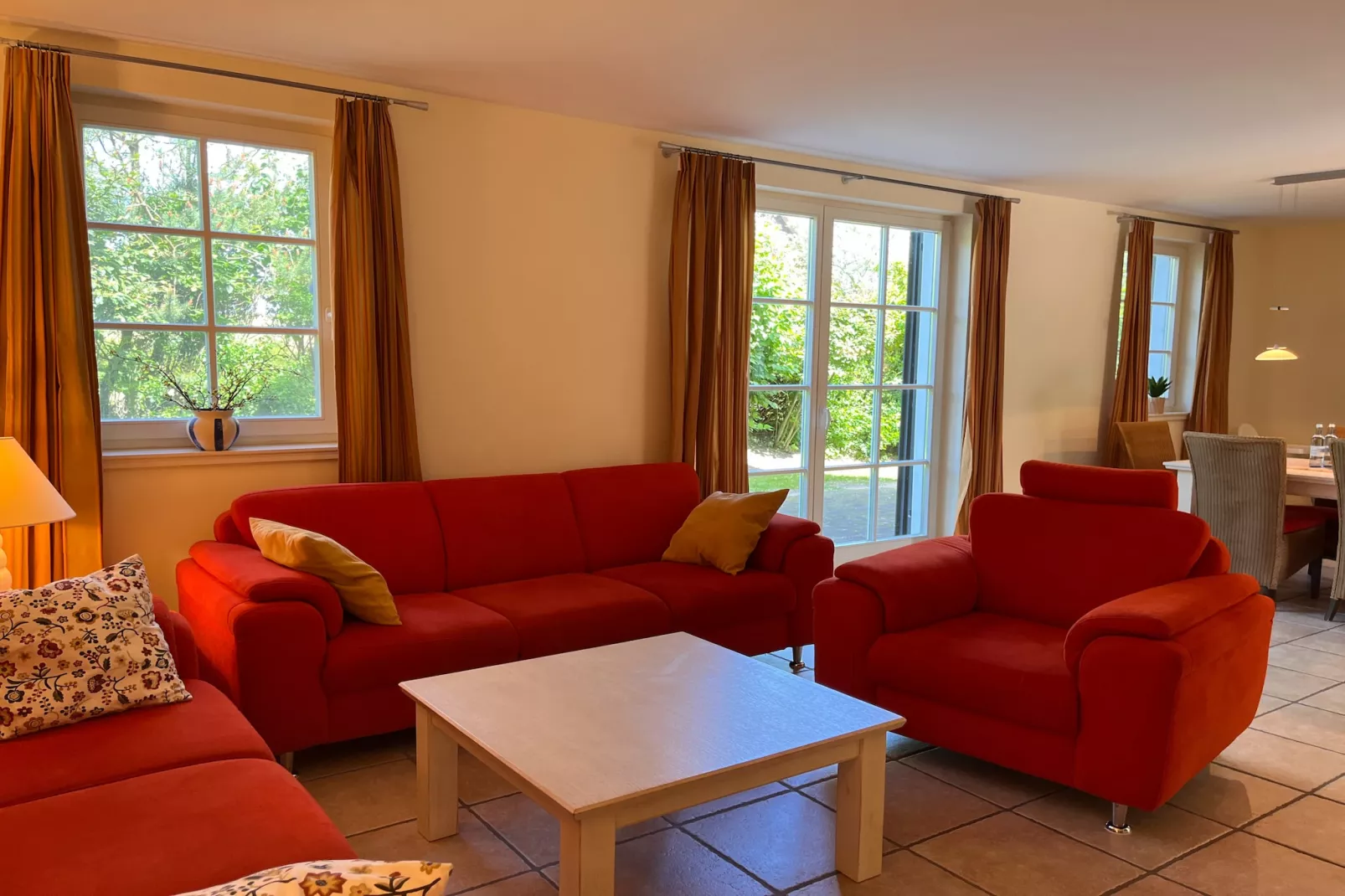 Dünenhaus - Strandhotel Dünenmeer-Woonkamer