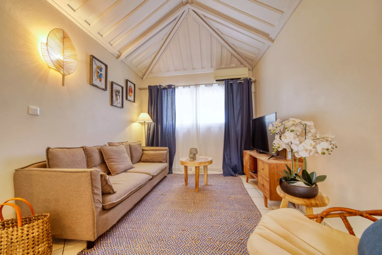 Kaz Zoizo - Appartement 3* à L'Ermitage-Woonkamer