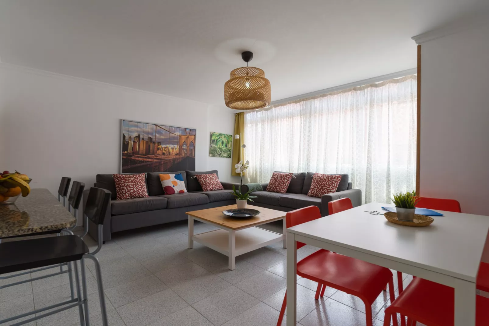 Next to the beach - 5 beds By CanariasGetaway-Woonkamer