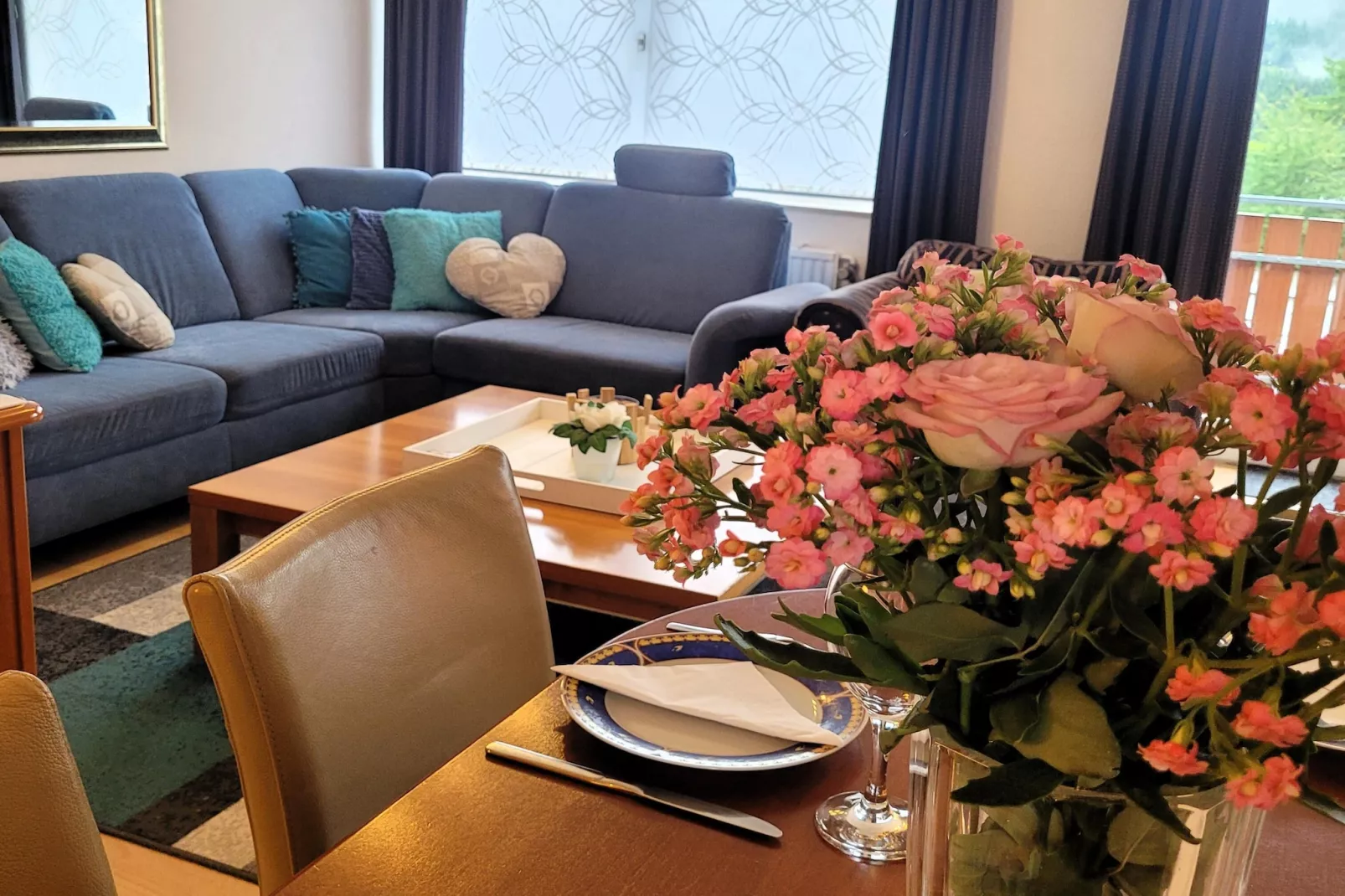 2SZ/4P- Winterberg Appartement 21028-Woonkamer