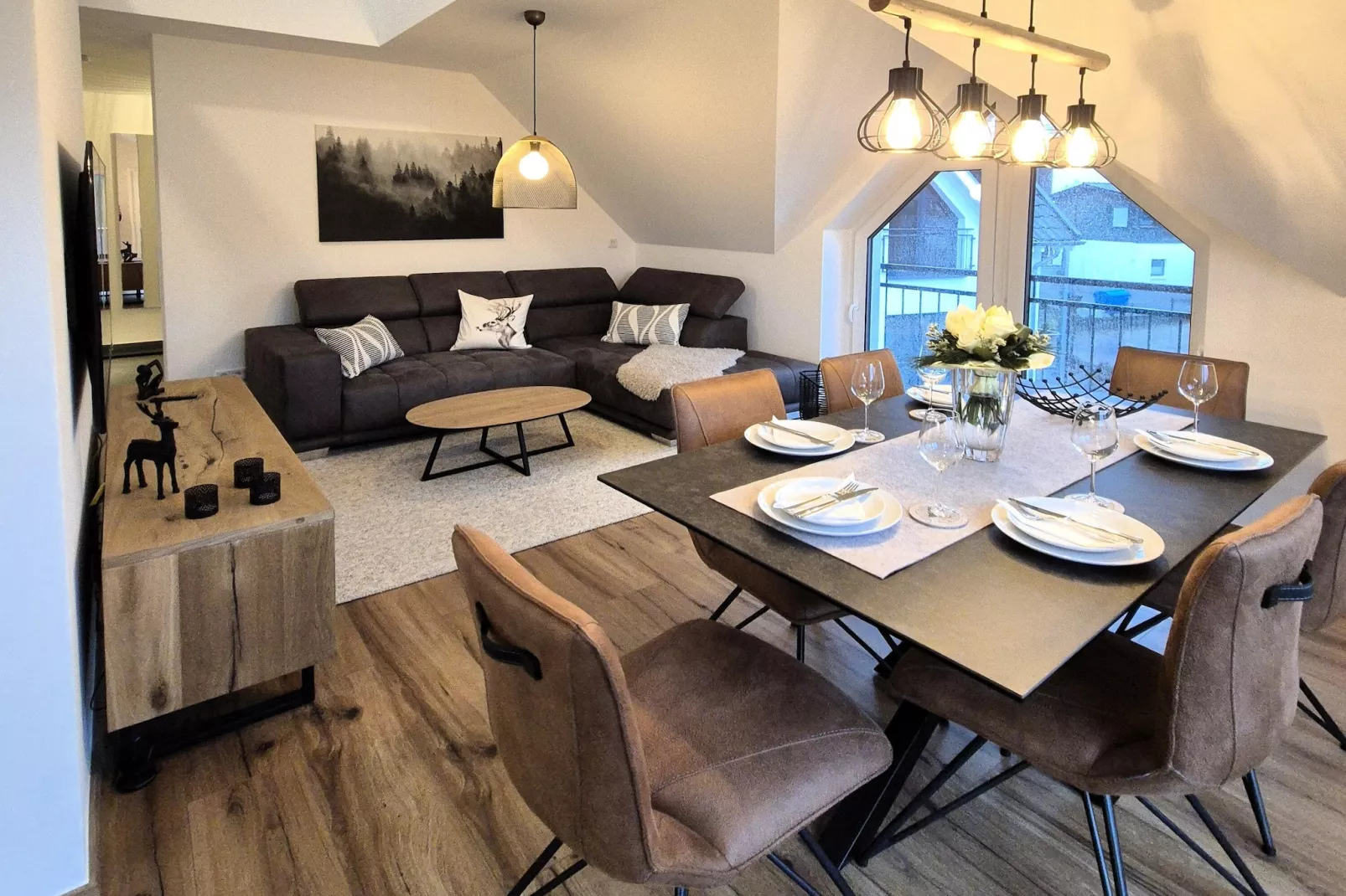 3 SZ/5P Winterberg Appartement 21133-Woonkamer