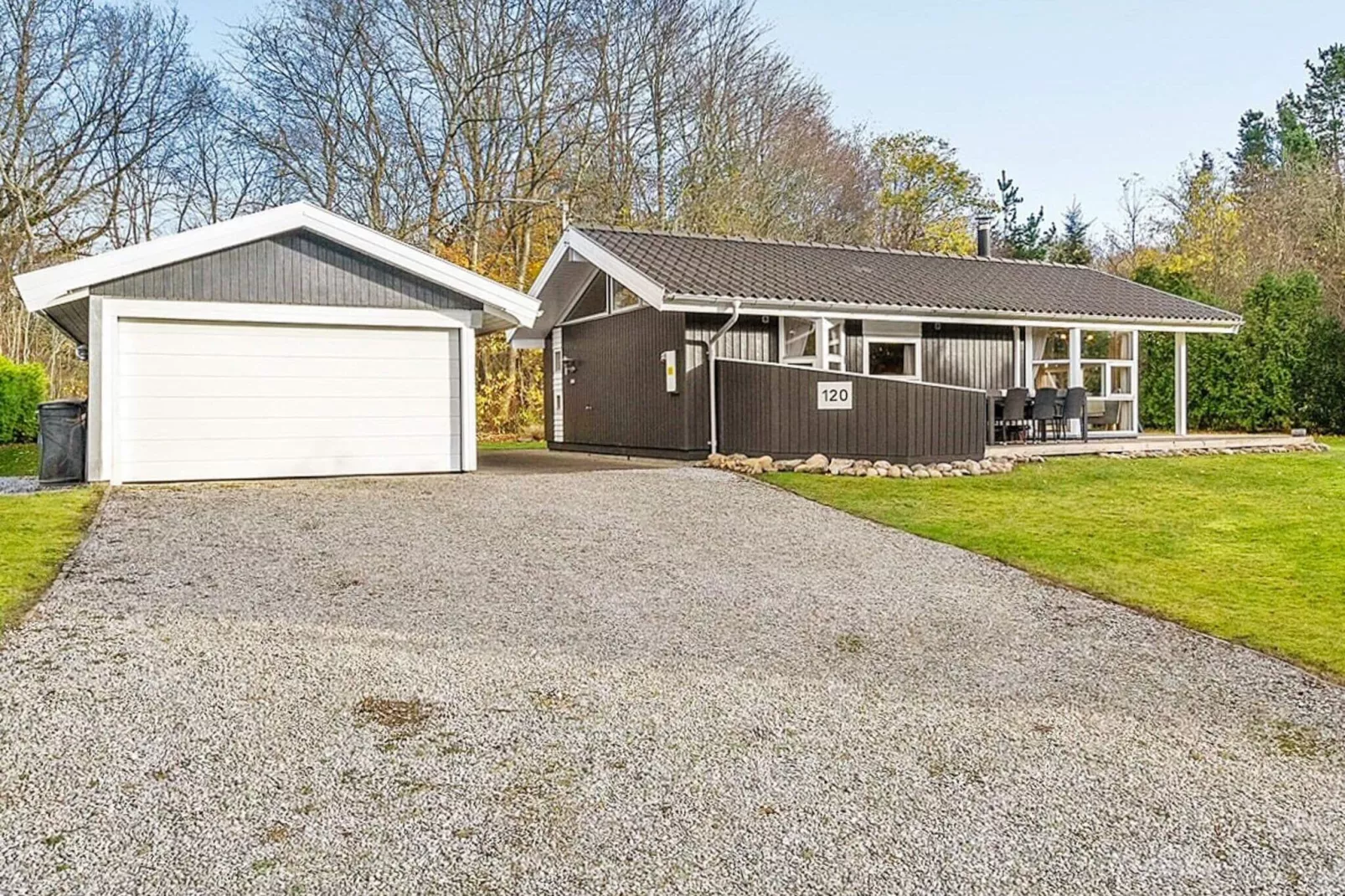 Lichte Cottage-oase in Silkeborg-By Traum-Buitenlucht