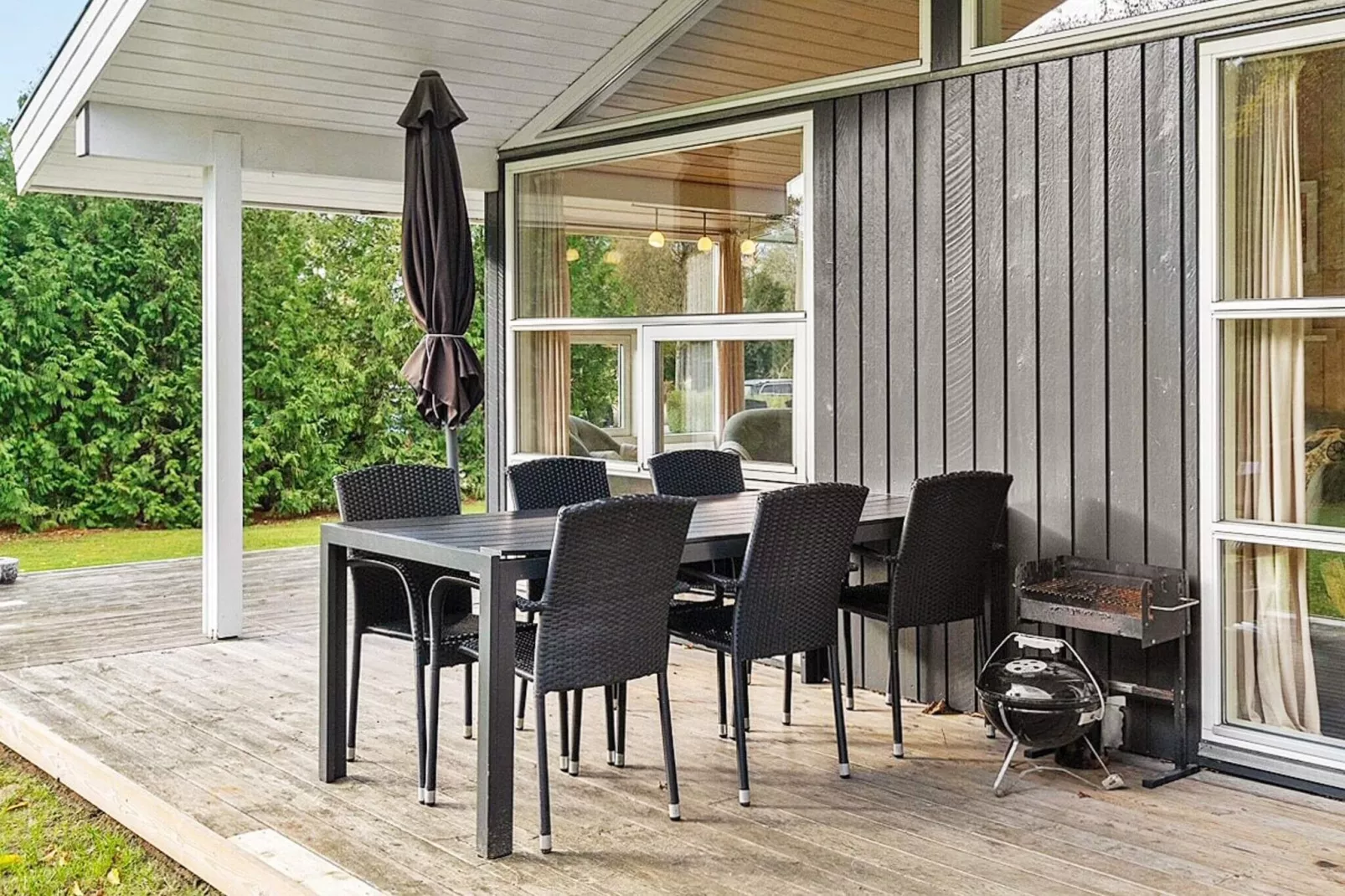 Lichte Cottage-oase in Silkeborg-By Traum-Buitenlucht