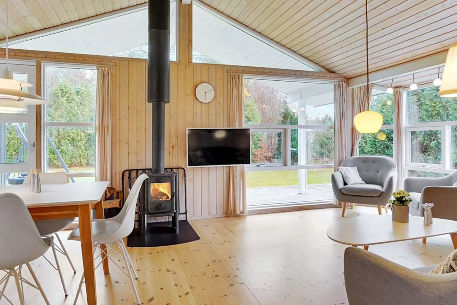 Lichte Cottage-oase in Silkeborg-By Traum-Binnen