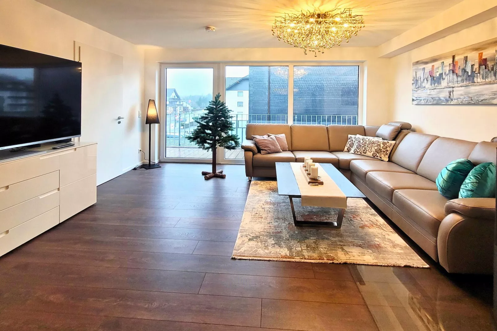 2SZ Deluxe 5 P Winterberg Appartement 21128-Woonkamer