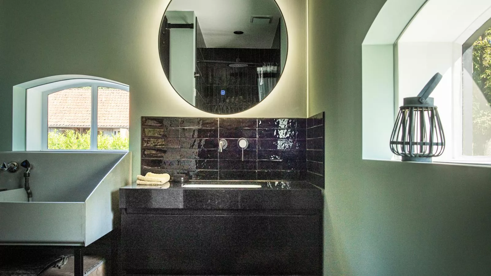 The Green Getaway-Badkamer