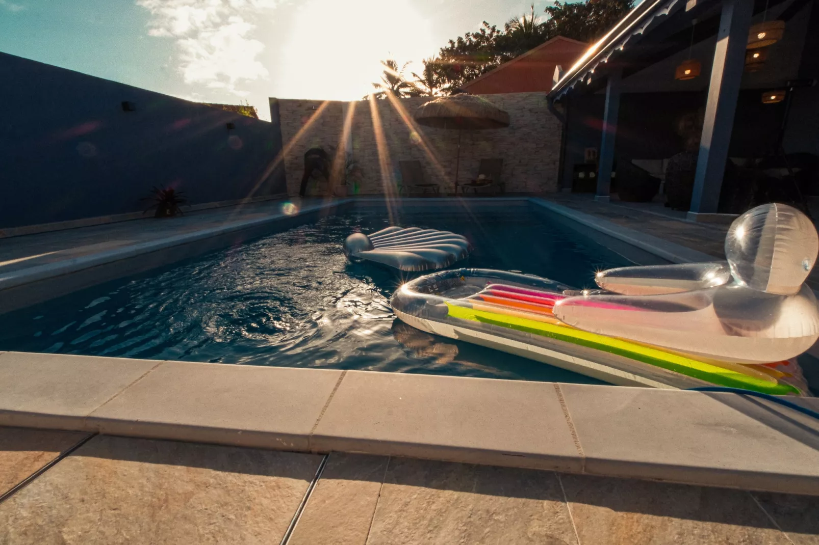 Villa L'Or de Belfond - Piscine & Plage à Pied-Zwembad