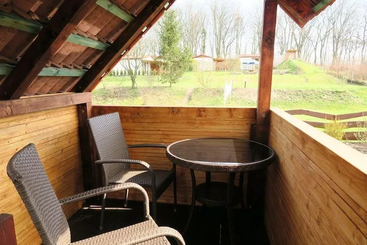 Pokój 2 osobowy nr 5 - widok na ogród-Terrasbalkon