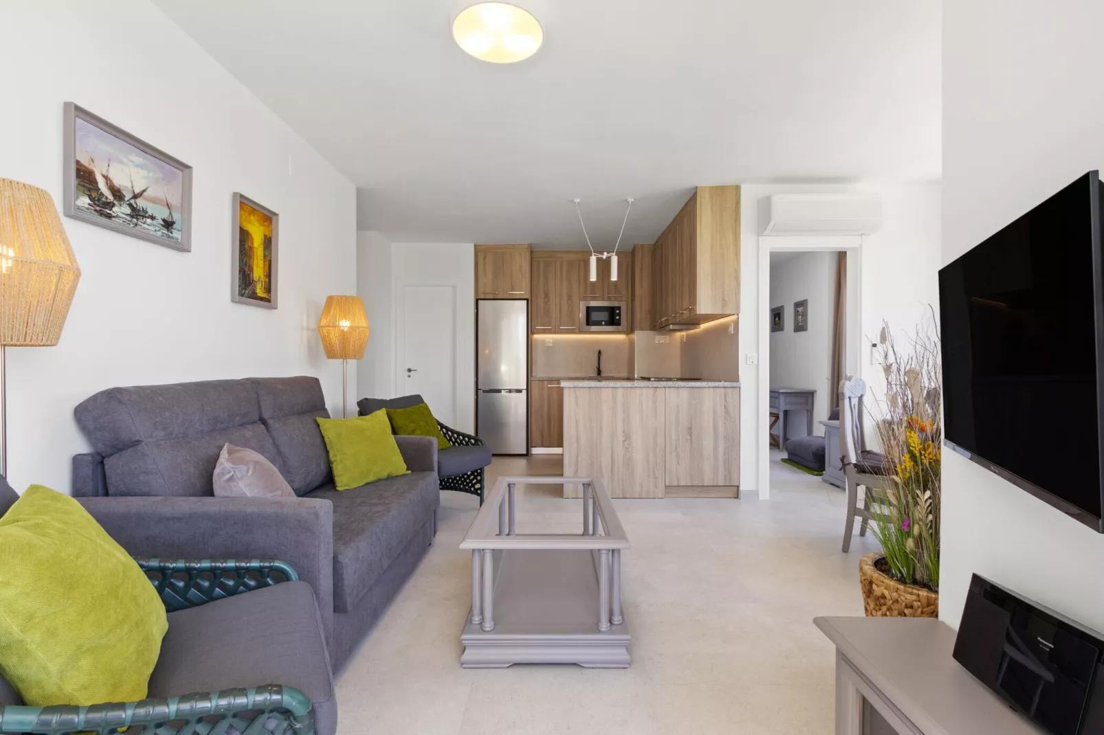 Casa Sol y mar - Playamar-Woonkamer