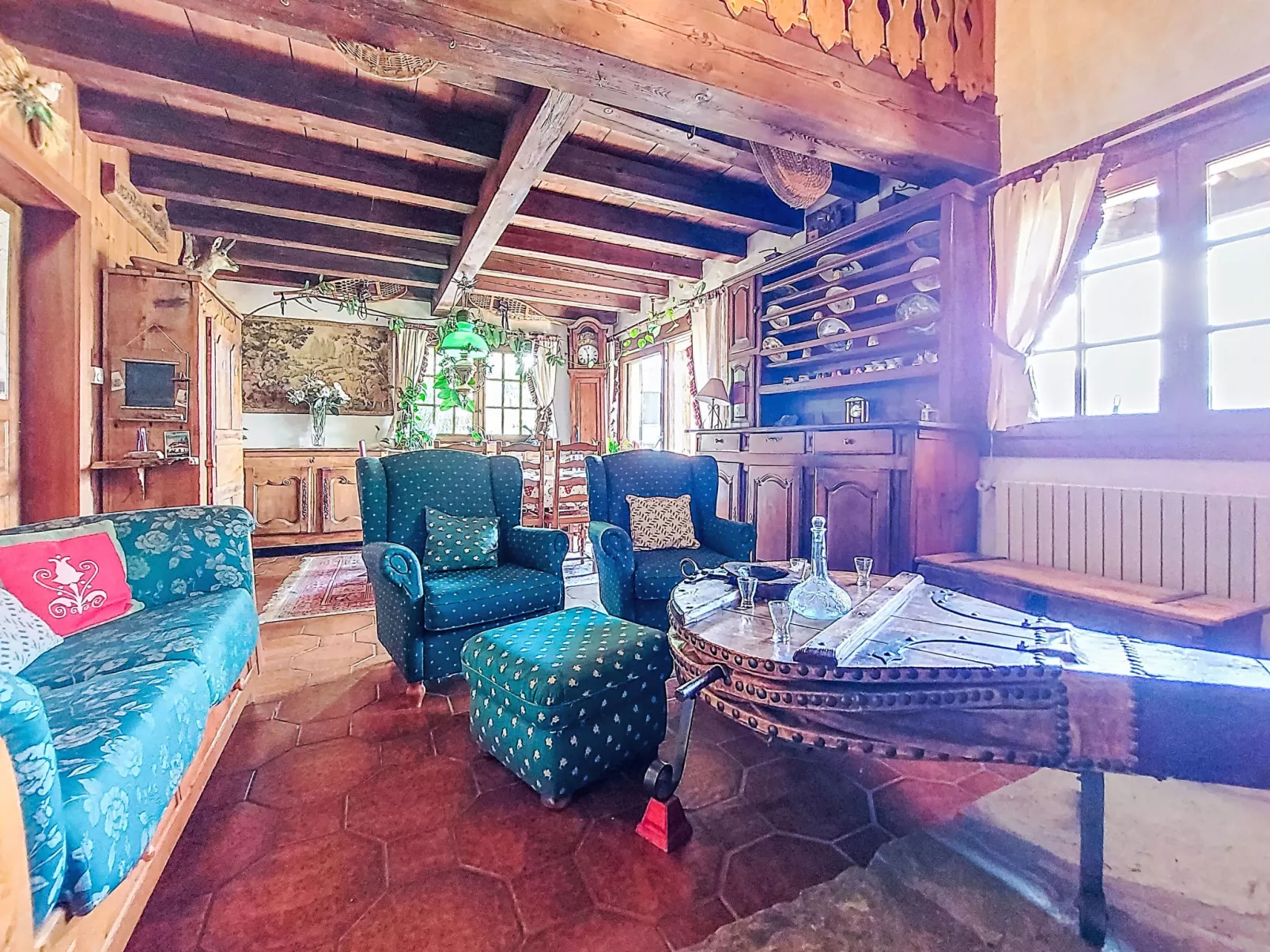 Chalet le Prarion-Binnen