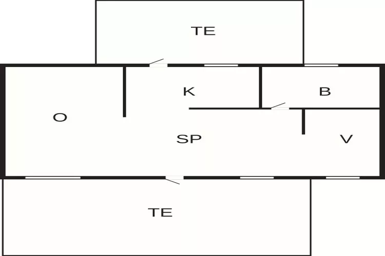 4 persoons vakantie huis in Hadsund-Plattegrond