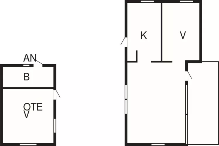 5 persoons vakantie huis in Mellösa-Plattegrond