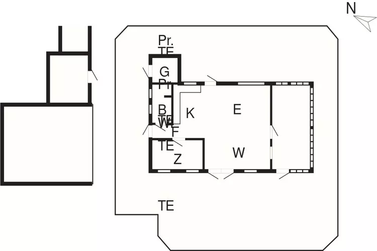 2 persoons vakantie huis in Læsø-By Traum-Plattegrond