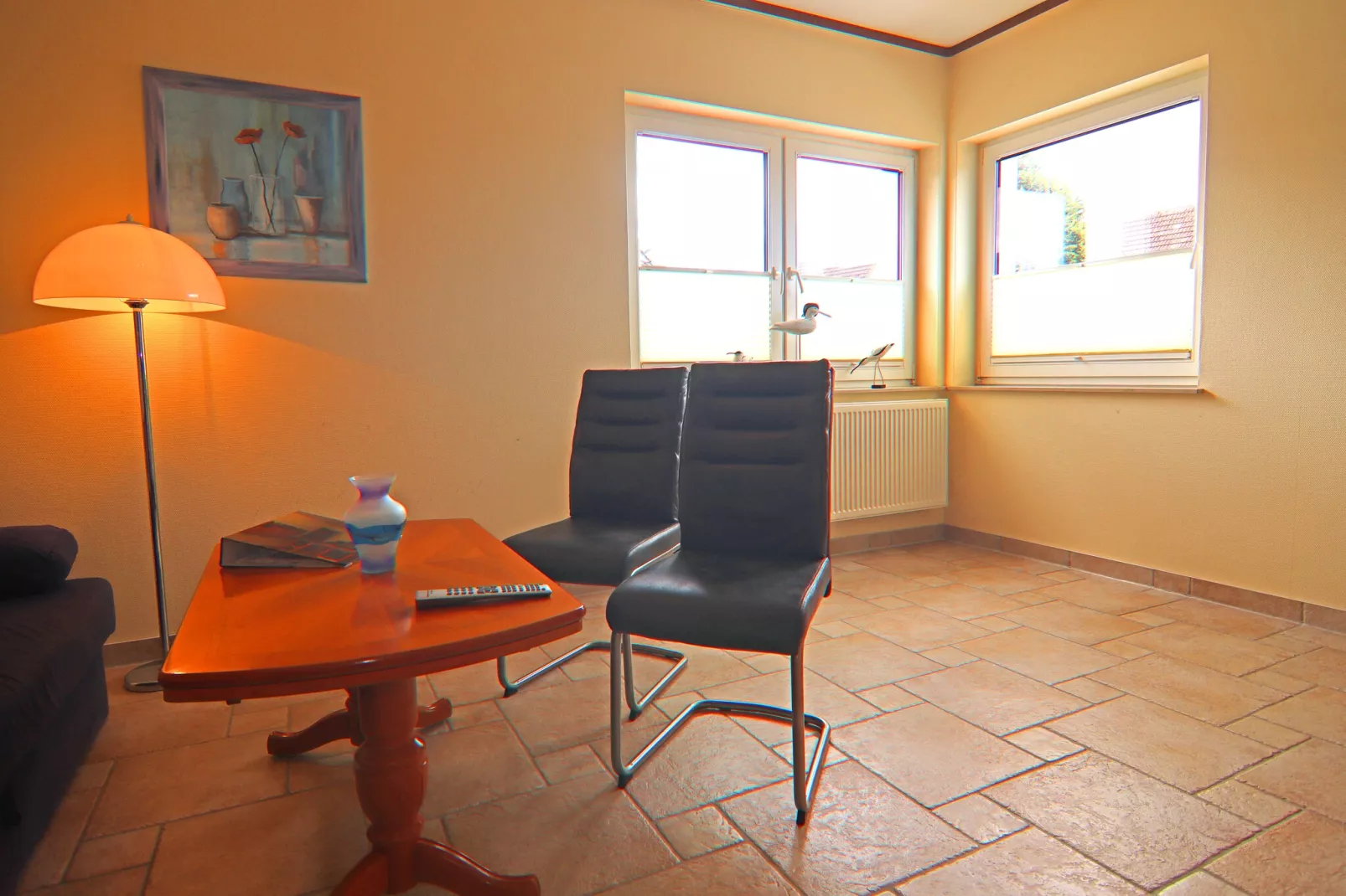 Ferienwohnung Julia strandnah in Rerik-Woonkamer