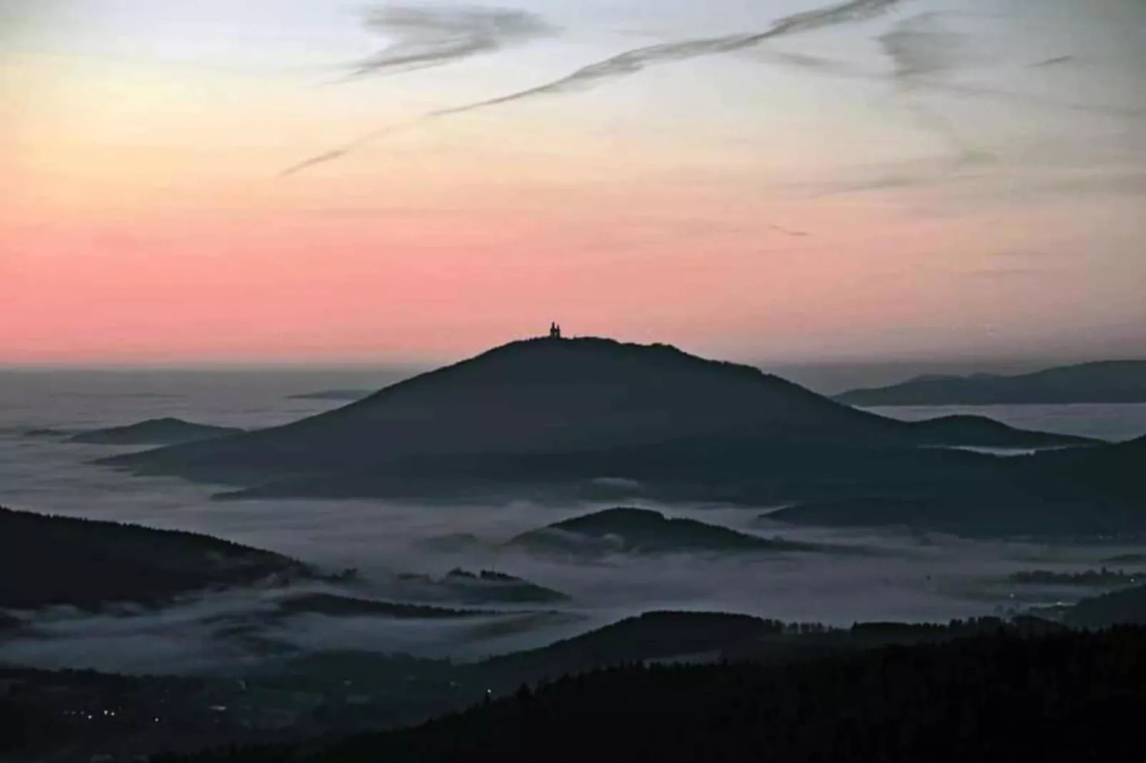 Bayerischer Wald-Gebieden zomer 20km