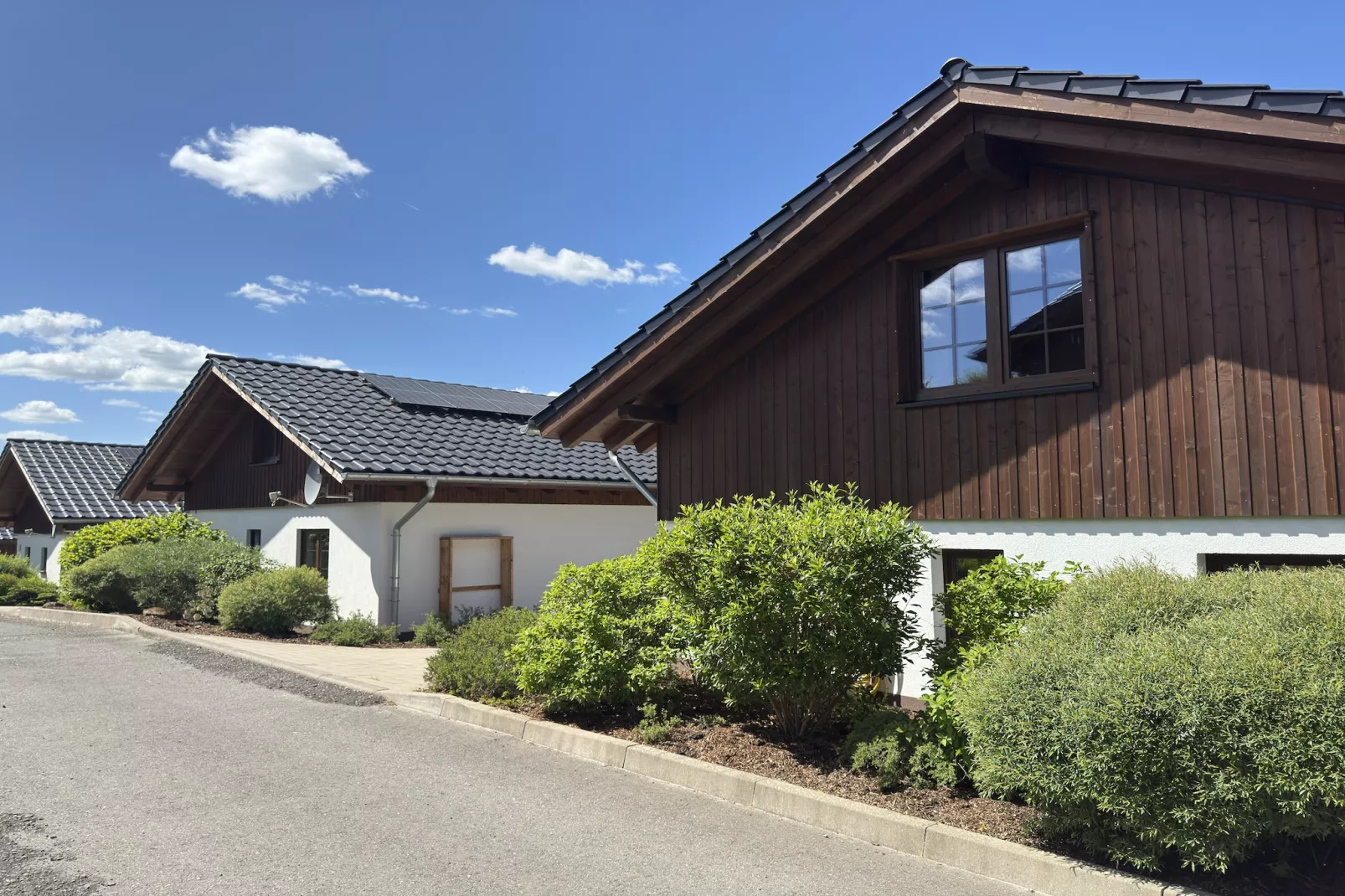 Premiumchalet bis 2 Pers-Buitenkant zomer