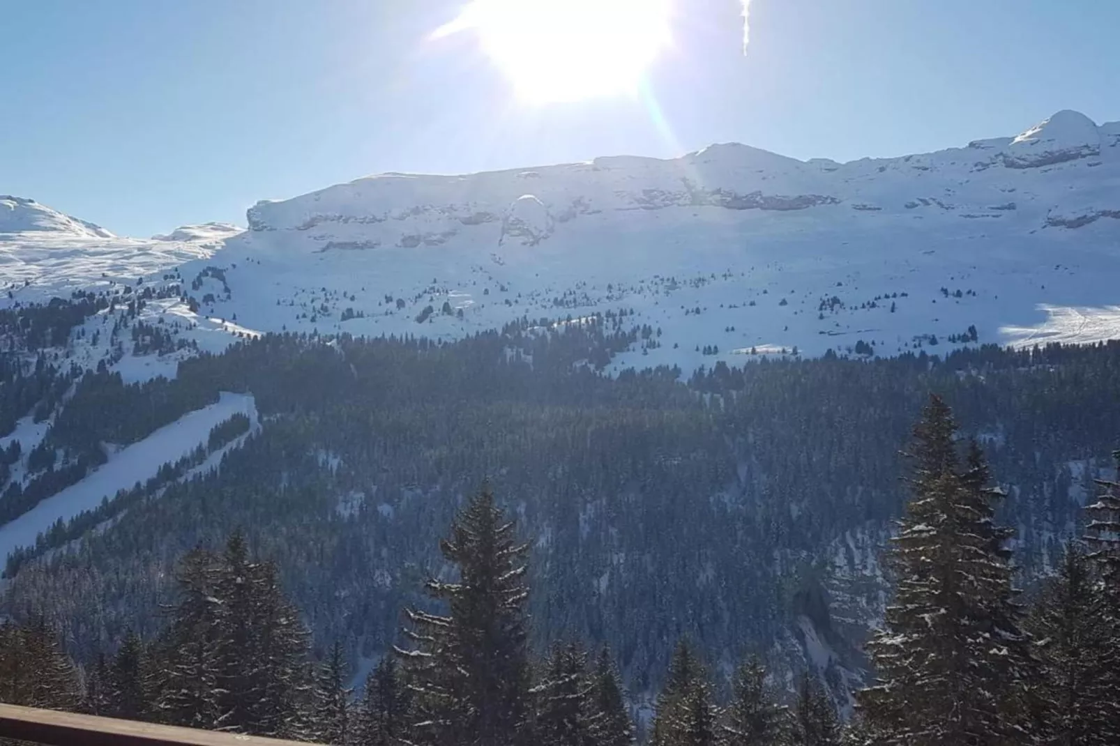 Les Portes du Grand Massif 7-Gebied winter 5km