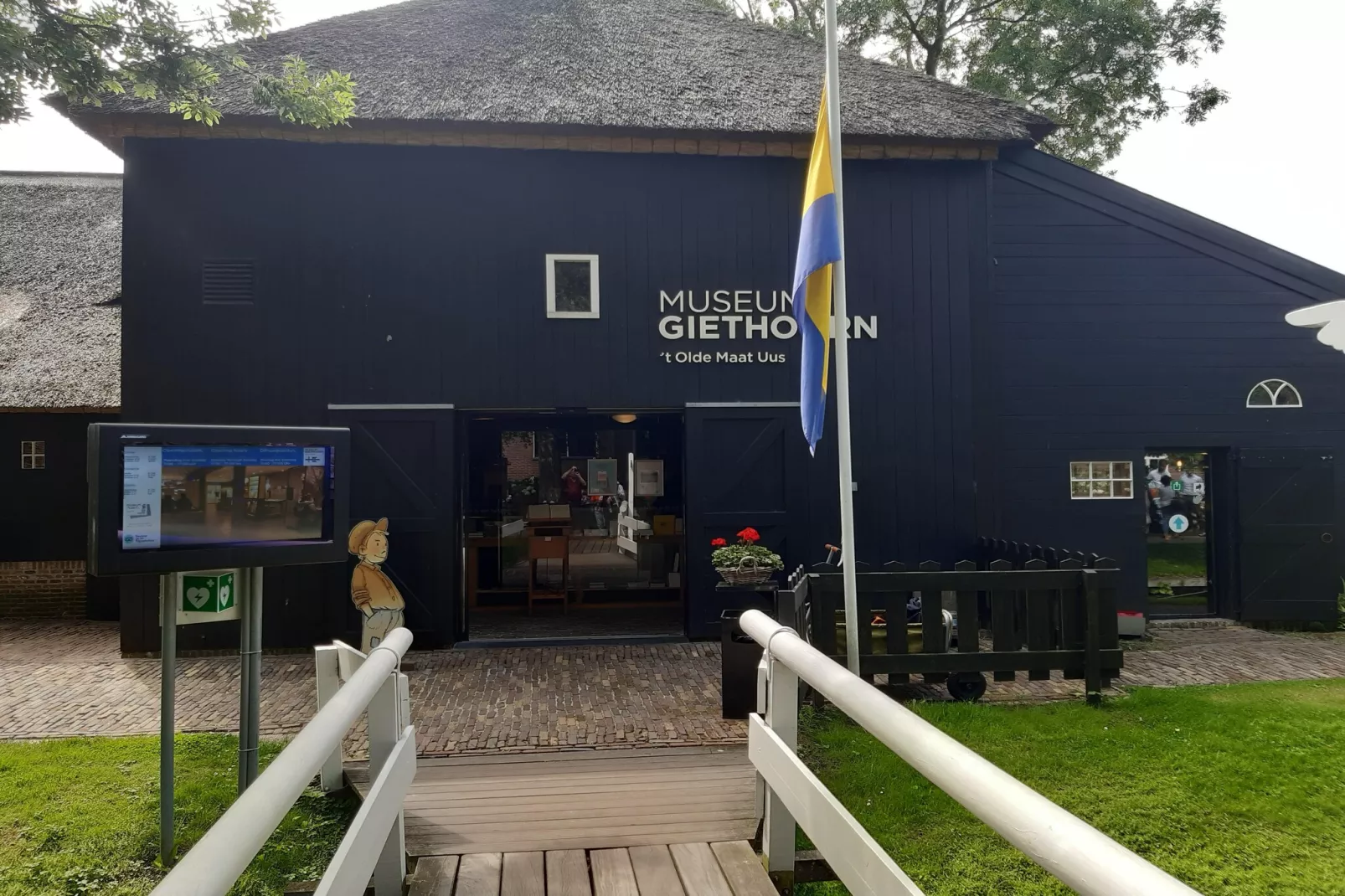 Logies Paal 4 Giethoorn – 3 persoons-Faciliteiten