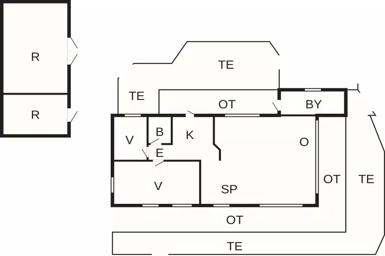 5 persoons vakantie huis in Føllenslev-By Traum-Plattegrond