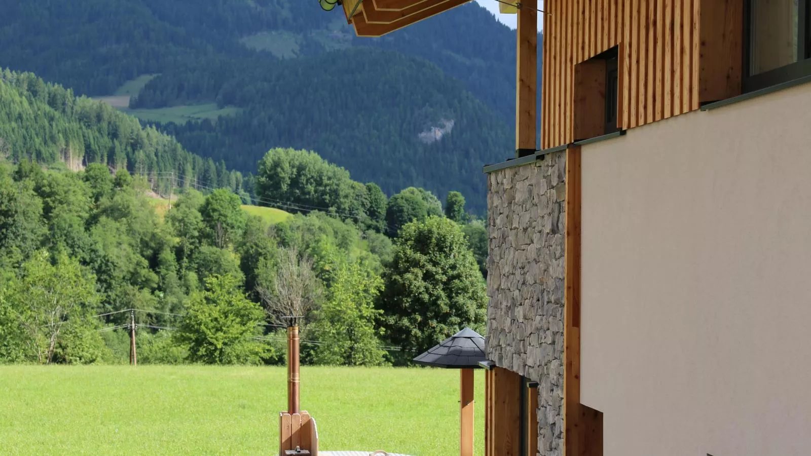 Grebenzen Lodge 44-Uitzicht zomer