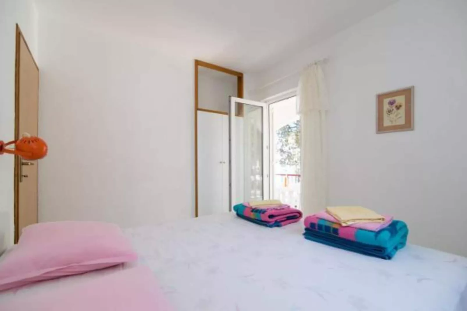 Apartments Boguvila - Two-Bedroom Family Apartment with Terrace (A2) - (ST)-Slaapkamer