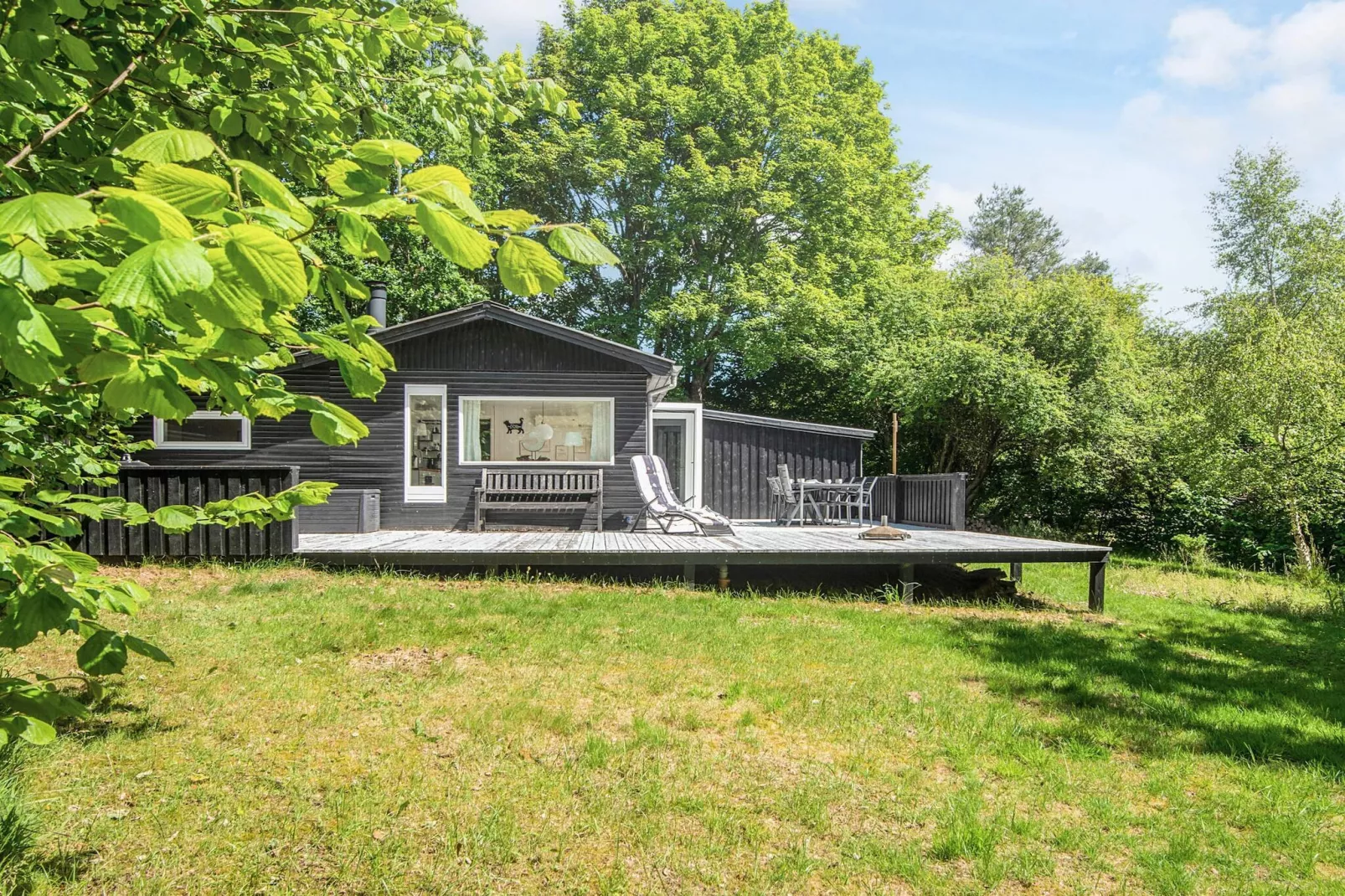 Vreedzame hut in Ebeltoft-Uitzicht