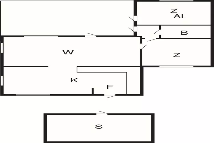 4 sterren vakantie huis in SÖLVESBORG-Plattegrond