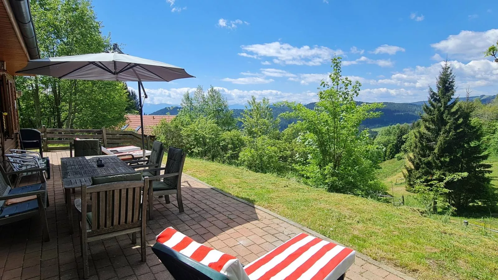 Sternenchalet-Uitzicht zomer